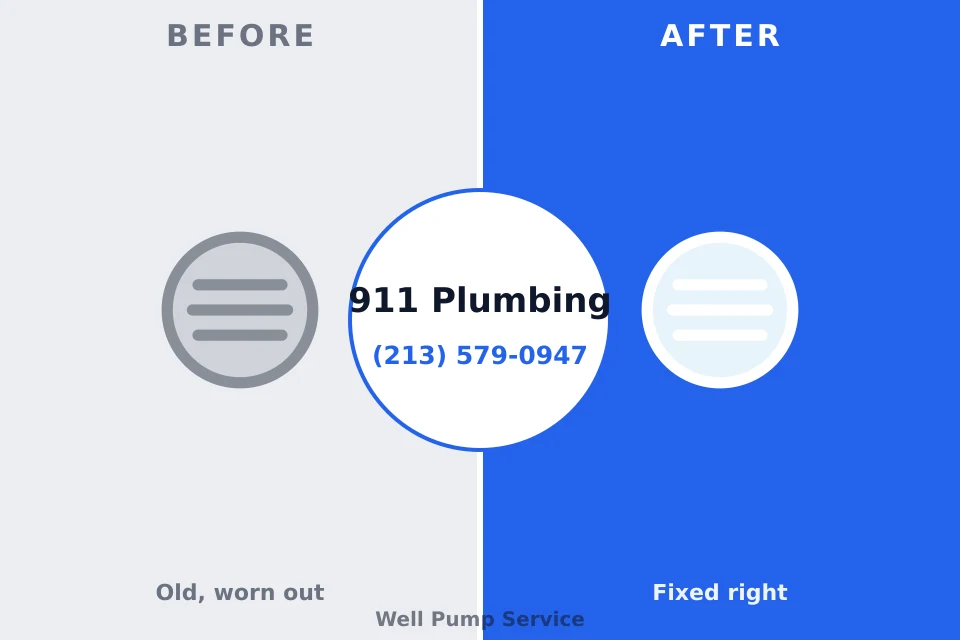 Before and after: plumbing repair Bay Hill, FL